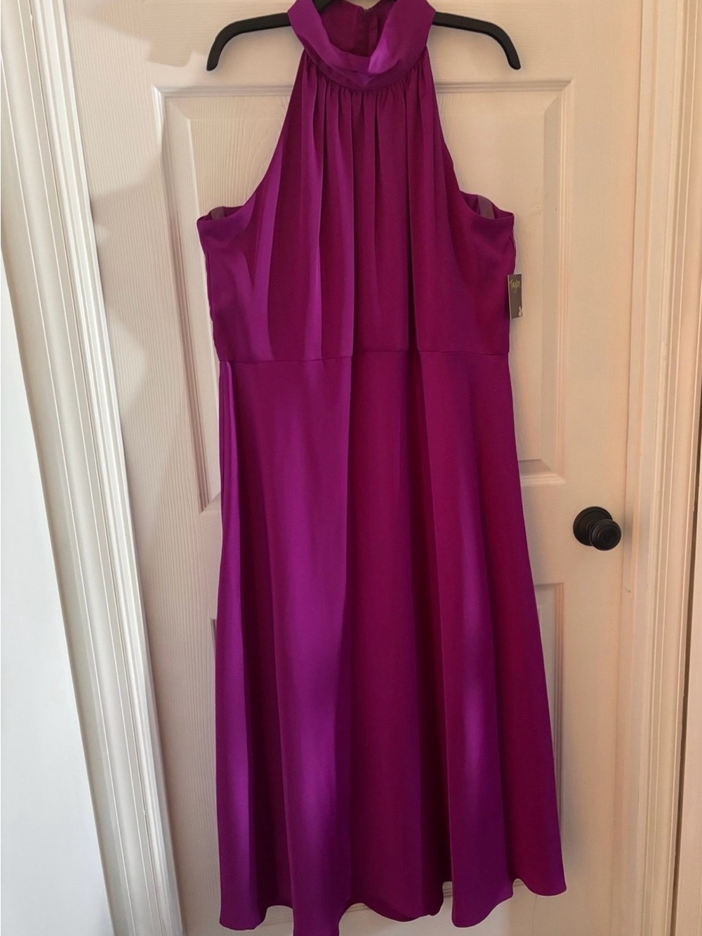Taylor Sleeveless Halter Maxi Dress 20W